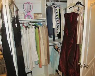 Ladies' boutique with blouses, tops, dresses, pants, casual items, jeans, designer purses, belts, shoes, hats, and more. We also have an incredible selection of cosmetics and more—as well as sewing items and a Singer Sewing Machine.