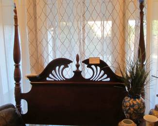 Vintage Queen Poster Headboard