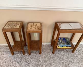 Tile top tables