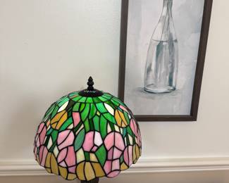 Tiffany style lamp, art