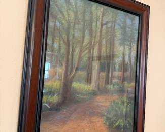 Doris Garrington pastel