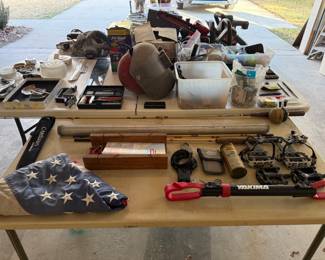 Tools, American flag