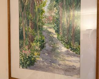 Large Margot Gray watercolor