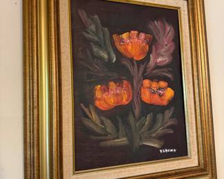 Vintage oil painting 