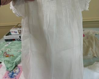 Vintage antique baby gown