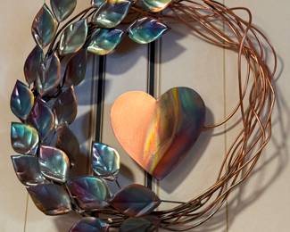 Copper wreath