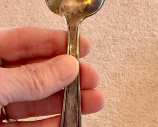 Art deco silverplate serving utensil 
