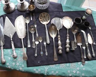 Antique and Vintage Sterling Silver Serving Pieces