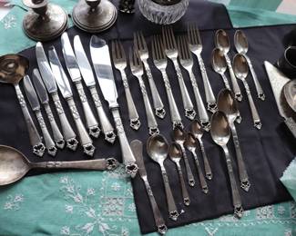Sterling Silver Flatware Set