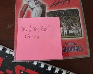 David "Big papi" Ortiz Signed Video