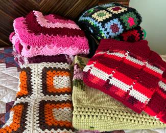 Vintage Crochet Afghans