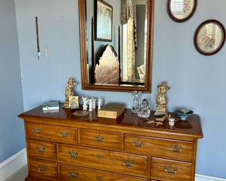 Thomasville Dresser and Mirror