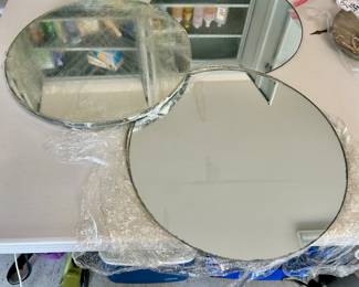 14" Round Mirrors (There are about 30 of them)