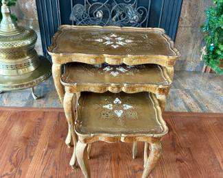 Gold Nesting Tables