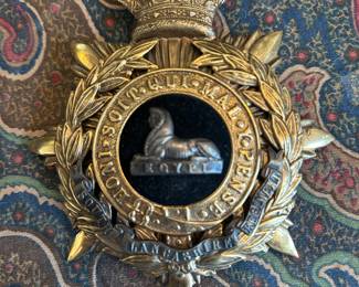 Victorian South Stafford Regiment Helmet Plate
