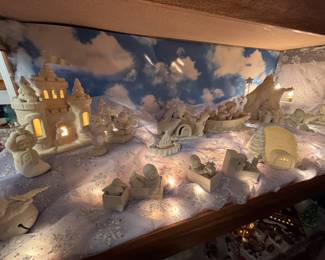 Christmas Display, Snow Babies