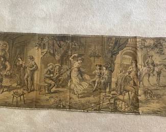 F78 - $25. Vintage Tapestry. Measures 56.5" x 19". 