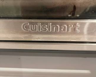 F23 - $50. Cuisinart Toaster Oven / Air Fryer. Model CTOA-122. Works!