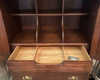 F9 - $650. Henkel-Harris Dresser. Measures 36" wide x 20.5" deep x 54.5" tall. Very good condition!