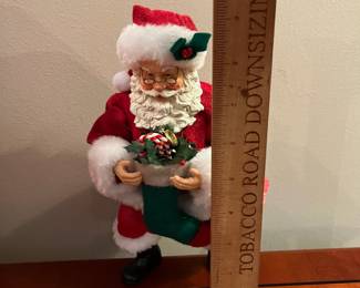 F39 - $40. Clothique Dept 56. 2009 Santa. "Filled With Love"