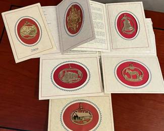 F38 - $65. Lot of 23 Colonial Williamsburg Ornaments. 