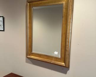 F92 - $50. Entry Mirror can be hung in either direction. Measures 28.5" x 37". 