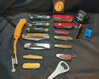 Kamp King Parker and Other Pocket Knives Lighters and More