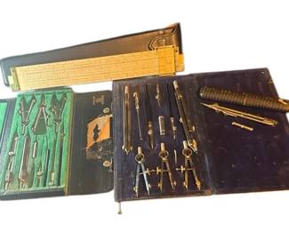 Vintage Drafting Sets Schoenner Hudsons Bay Co BWC London