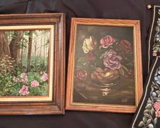 Floral Themed Art Decor