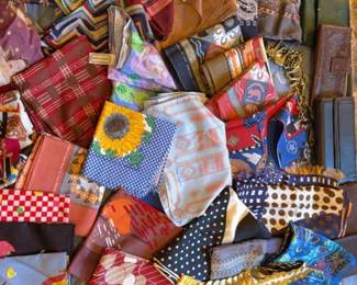 Silk Scarves Wallets and More