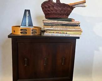 Small Media Cabinet Musical Instruments And More