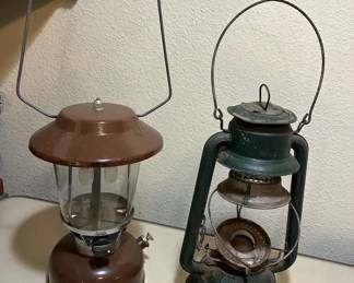 Vintage Lanterns And Pocket Knives