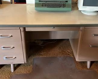 AllSteel Equipment Metal Desk