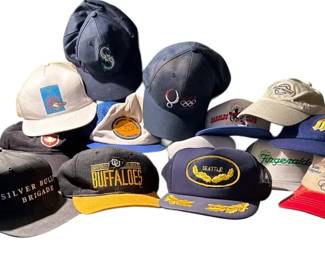 Assortment of Baseball Caps