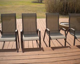 Patio chairs