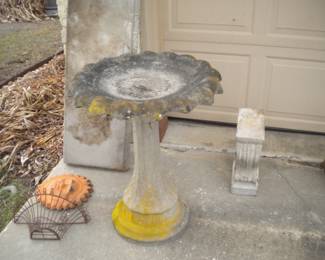 2nd birdbath