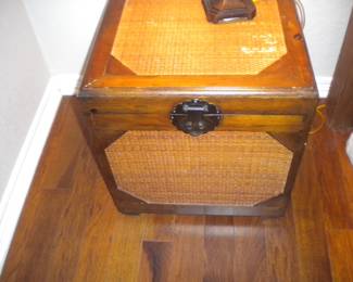 Wicker like chest