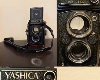 Yashica Mat-124 G medium format Twin-Lens
Reflex (TLR) film camera