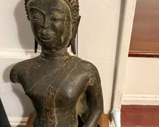 Northern Thai Bronze Buddha Torso