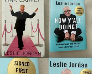 Leslie Jordan Signed 1st Edition Book HowY’All Doing?