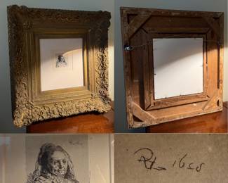 Rough Frame size 18” x 17”