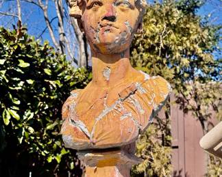 Italian antique bust of Juliet 