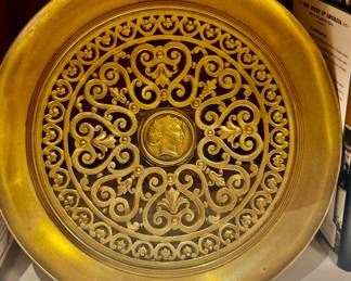 Reticulated gilt bronze tazza 19th C
