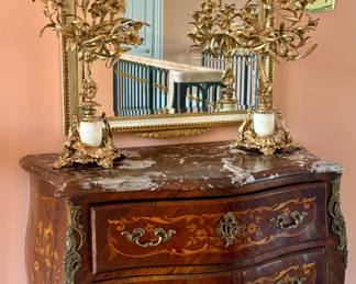 Antique Neoclassical Doré Bronze French