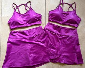 NEW! Athletic Skorts and Sports Bras