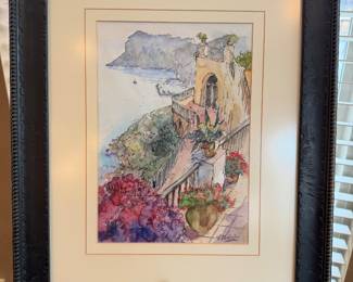 Watercolor - Italian Art