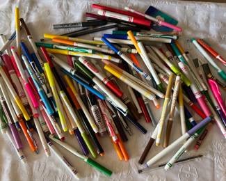So many colored markers. This is just some not all.!!