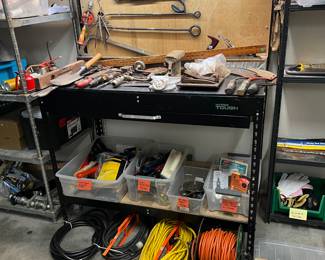 Vintage tools, cool workbench And more