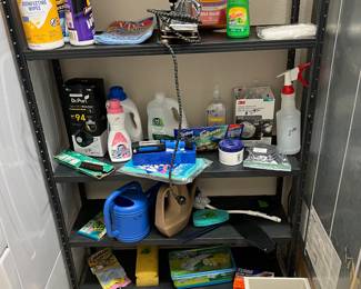 Lots of great cleaning supplies and laundry supplies