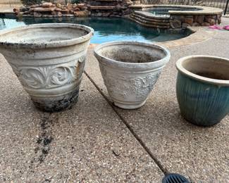 Large flower pots
